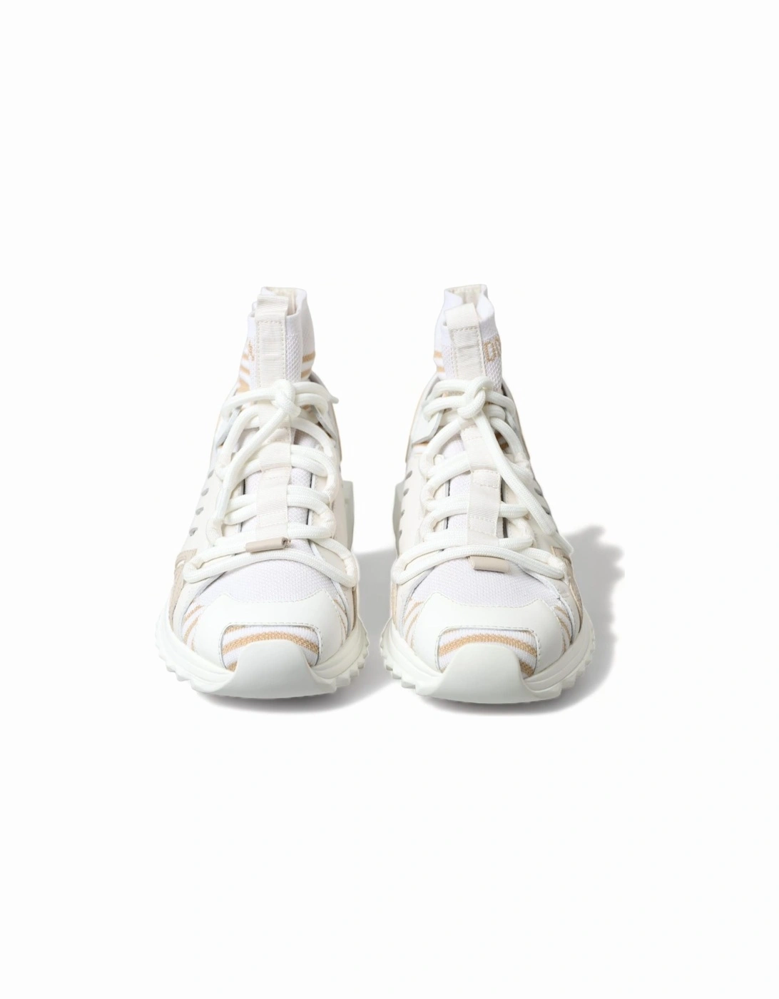 Portofino HighTop Sneakers Casual Knit Style Women - White