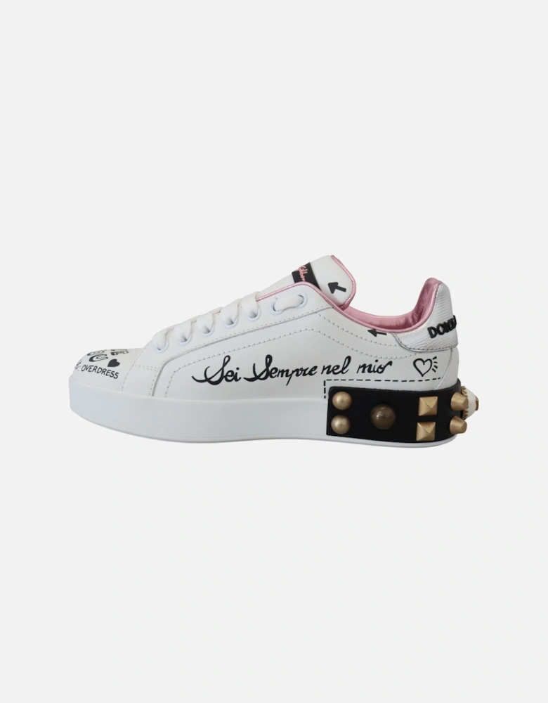 Dolce Gabbana Portofino Queen Sneakers Women - White