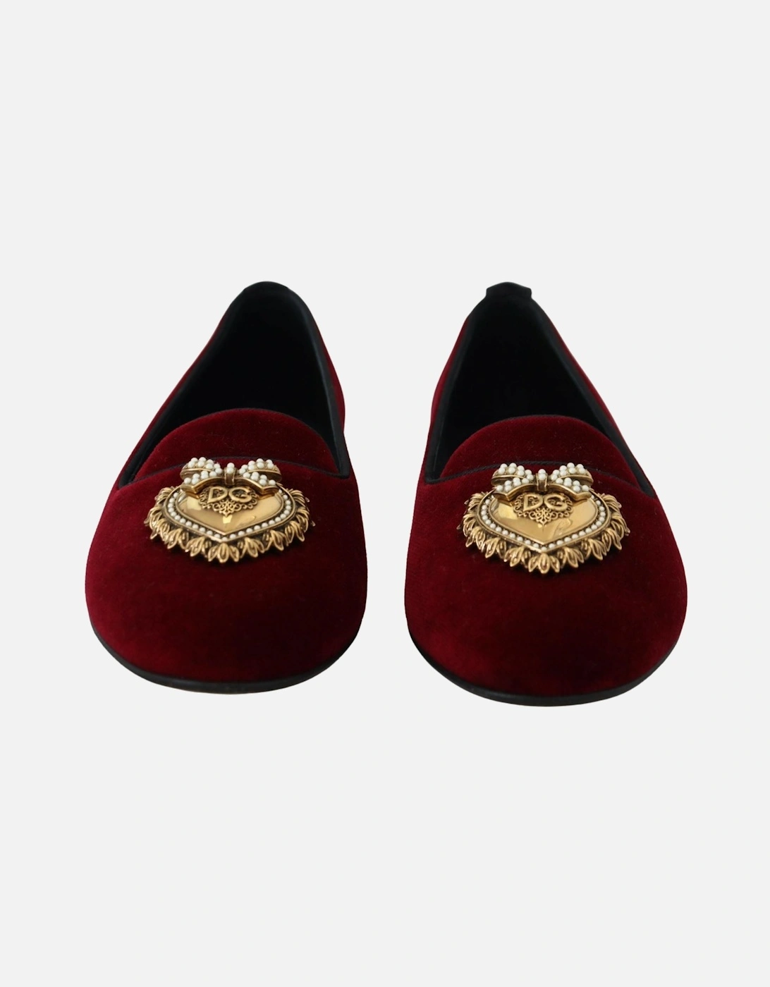 Velvet Loafers Burgundy Women - Bordeaux Flats