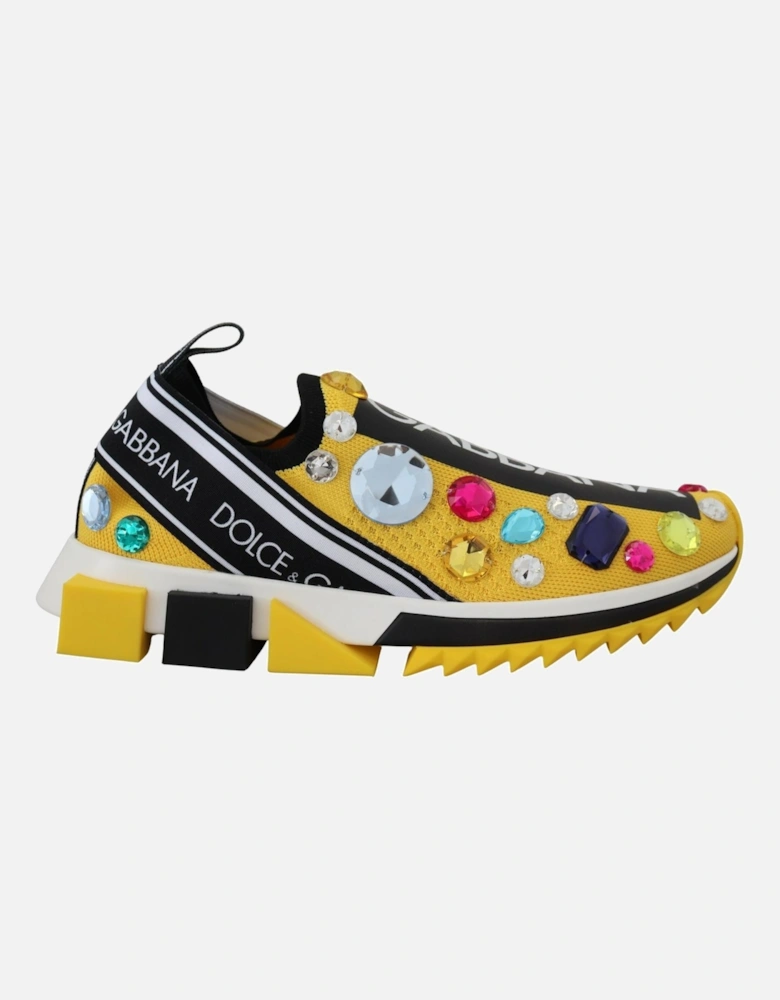 Portofino SlipOn Sneakers Yellow Crystals Women