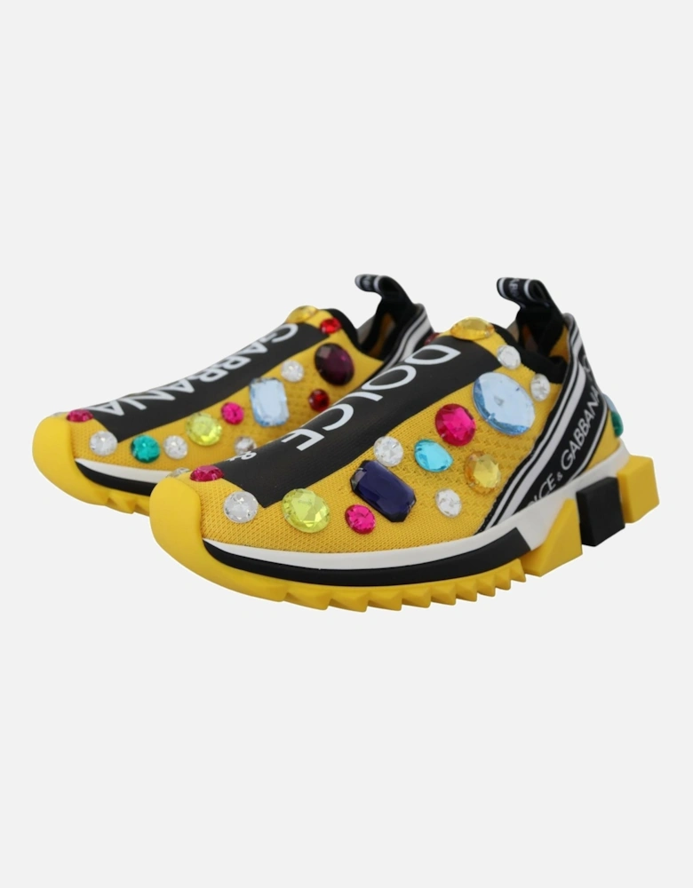 Portofino SlipOn Sneakers Yellow Crystals Women