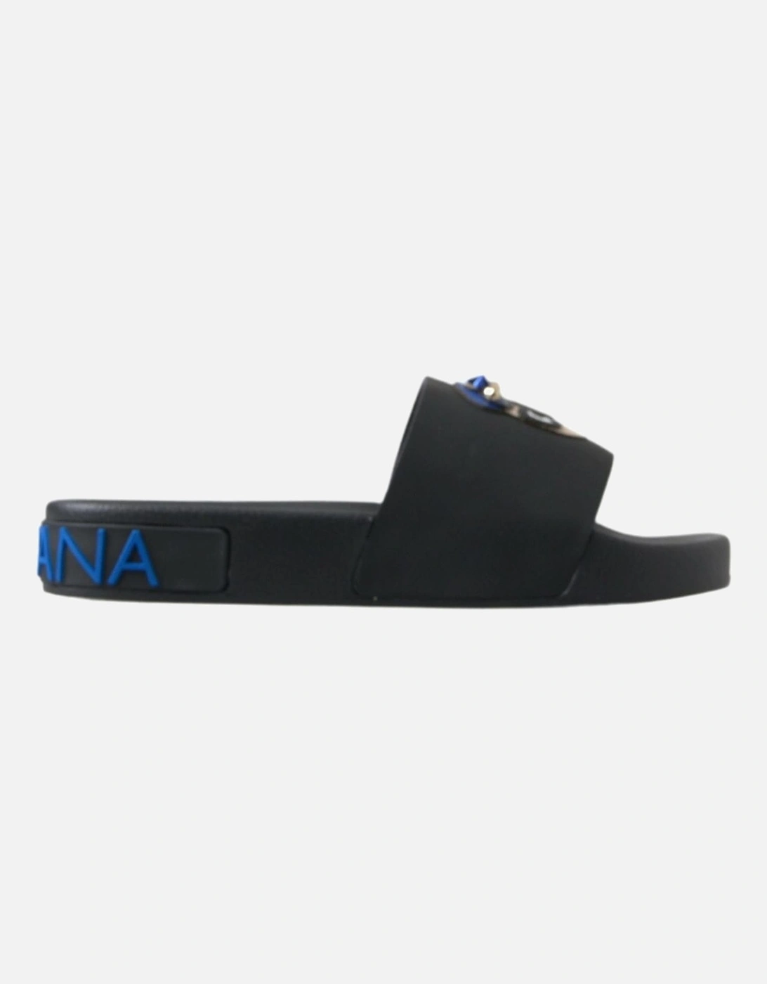 Leather Ankle Strap Sandals with Block Heel Women - Black Flat Shoes, 7 of 6