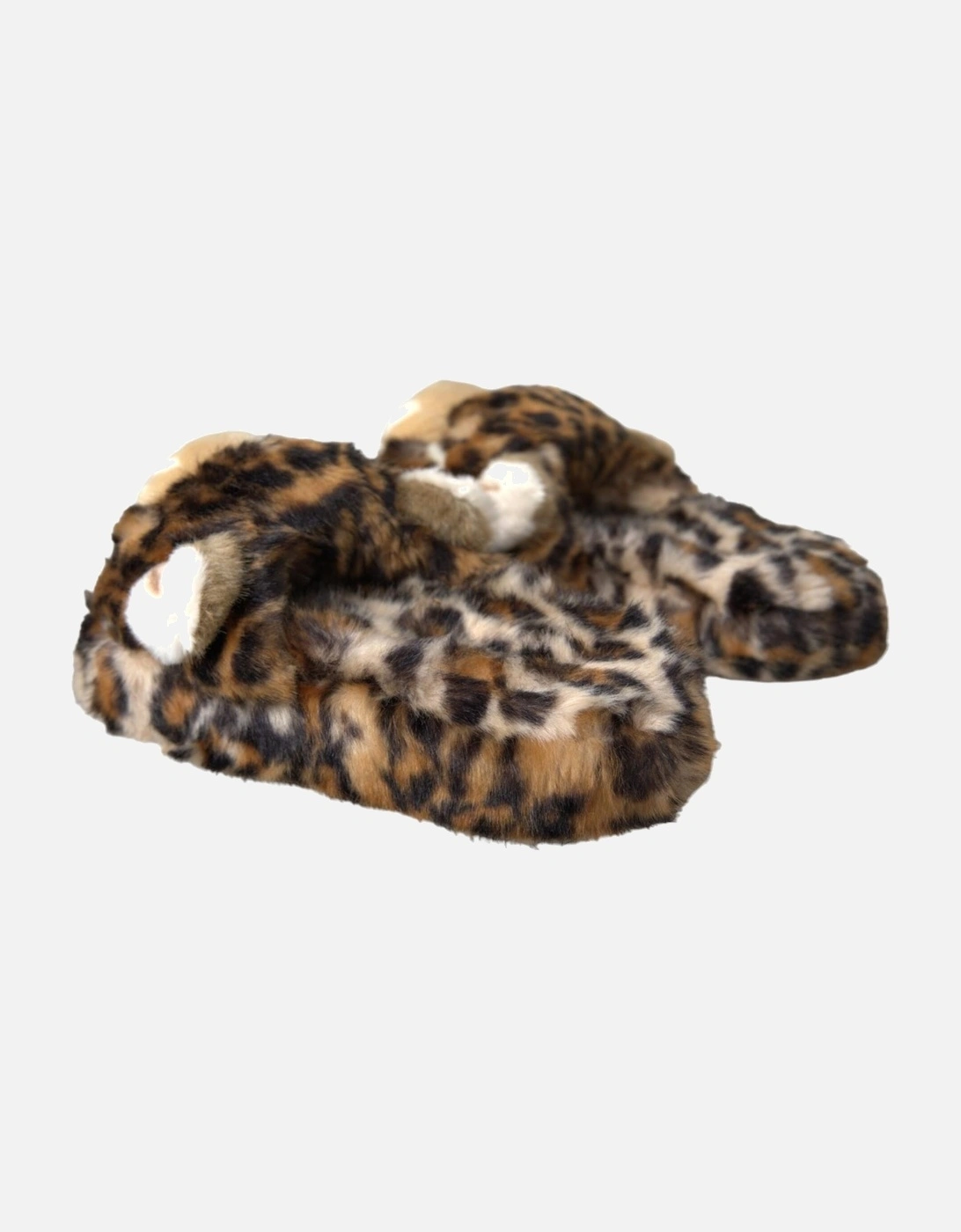 Brown Tiger Slippers Flats Sandals Shoes Women