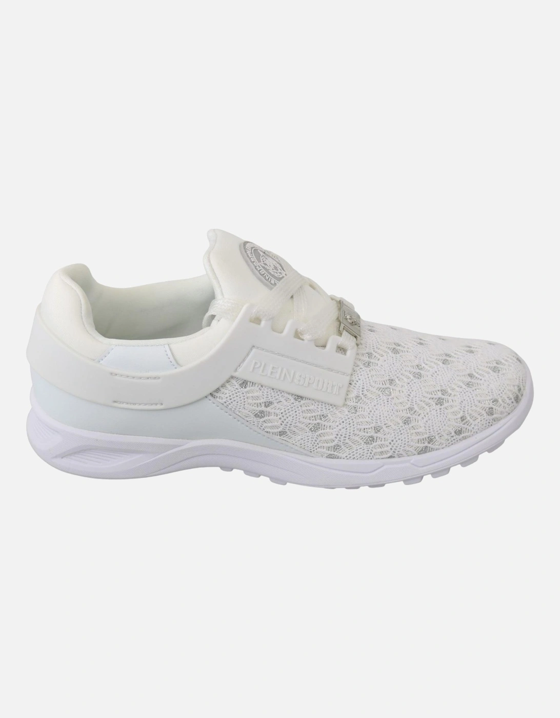 Lace Sneaker Casual Style Women - White, 7 of 6