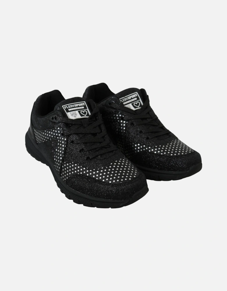 Plein Sport Glitter Sneakers LA7170 Women - Black