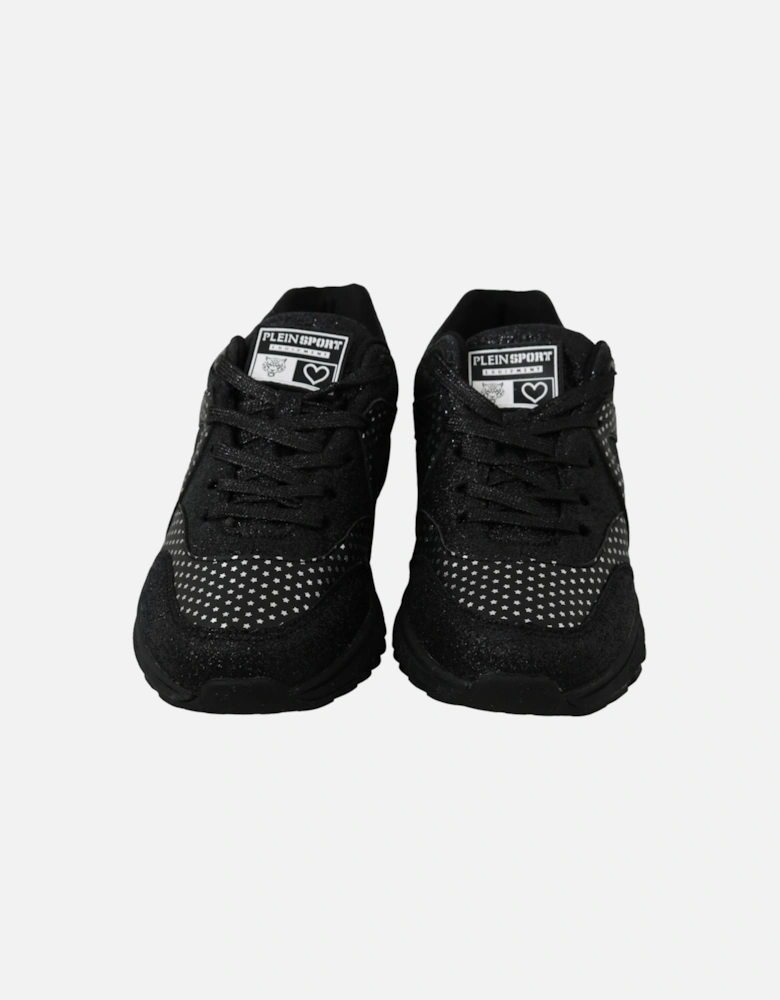 Plein Sport Glitter Sneakers LA7170 Women - Black