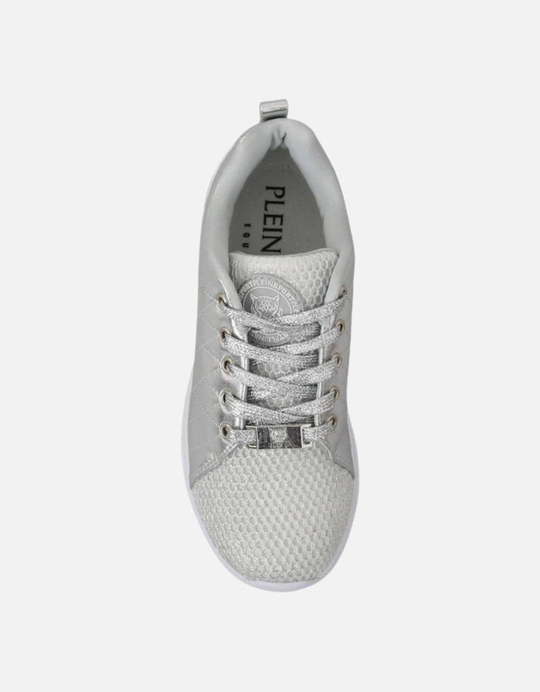 Gisella Sneakers with Logo Details Women - Silver