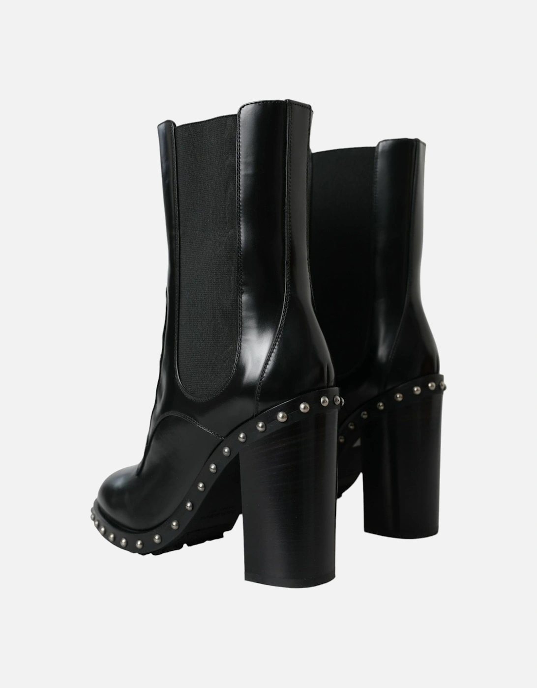 Embellished Lace-Up High Boots Women - Black