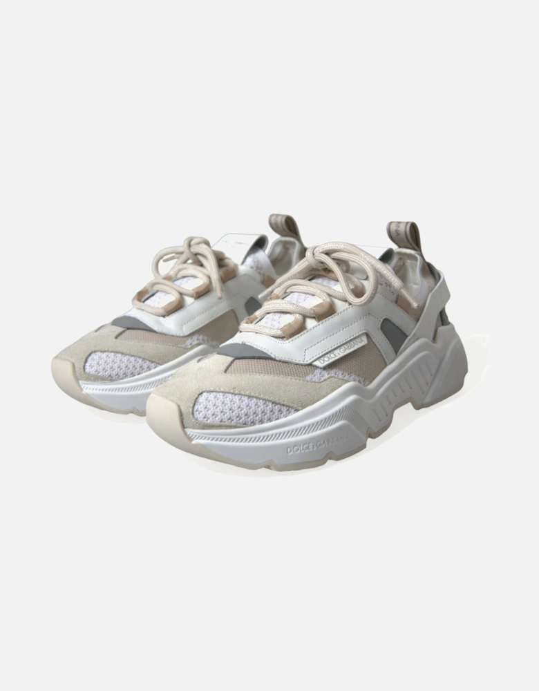 Chunky Sole Lace Up Sneakers Women - Multicolor