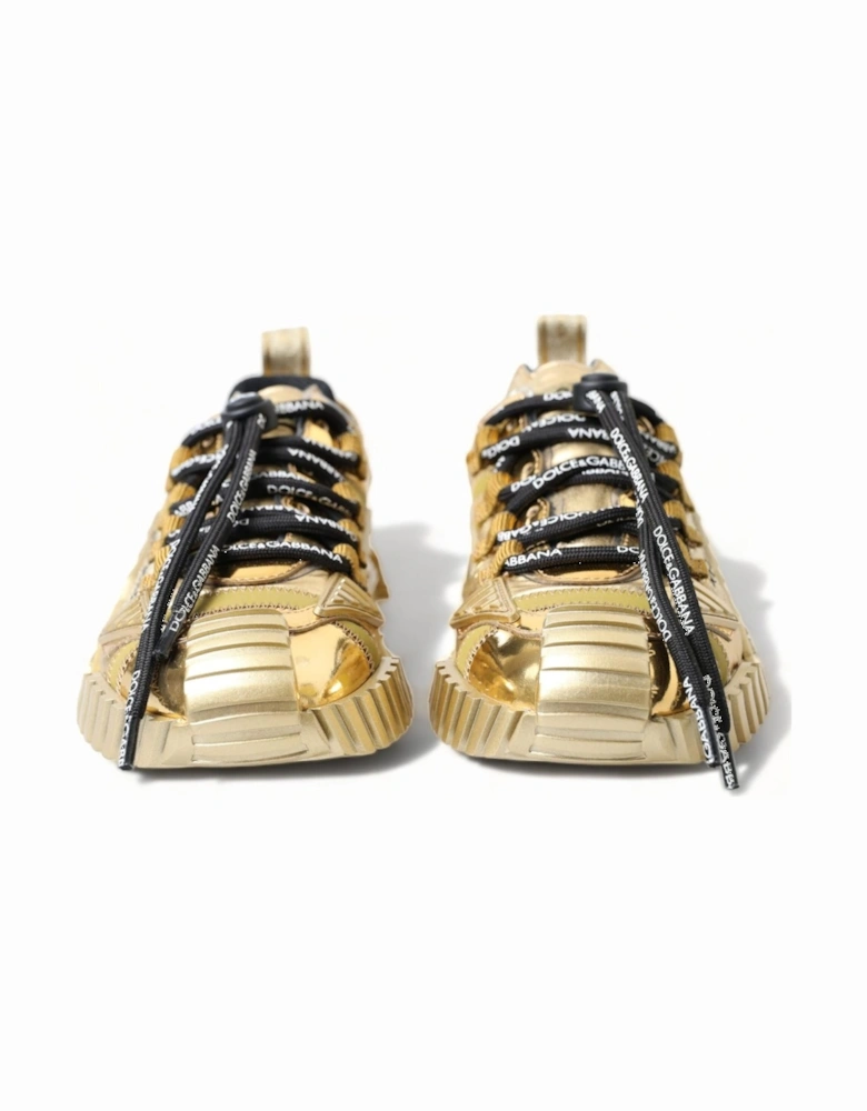 Portofino Sneakers Gold Leather Women