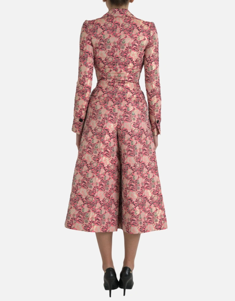 Pink Slim Fit Two-Piece Suit Women Suits