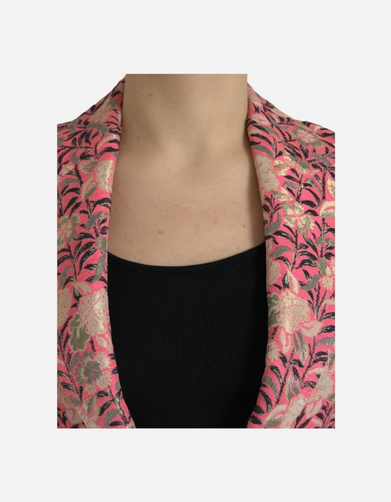 Pink Slim Fit Two-Piece Suit Women Suits