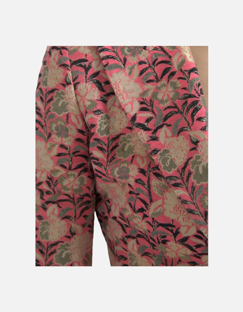 Pink Slim Fit Two-Piece Suit Women Suits