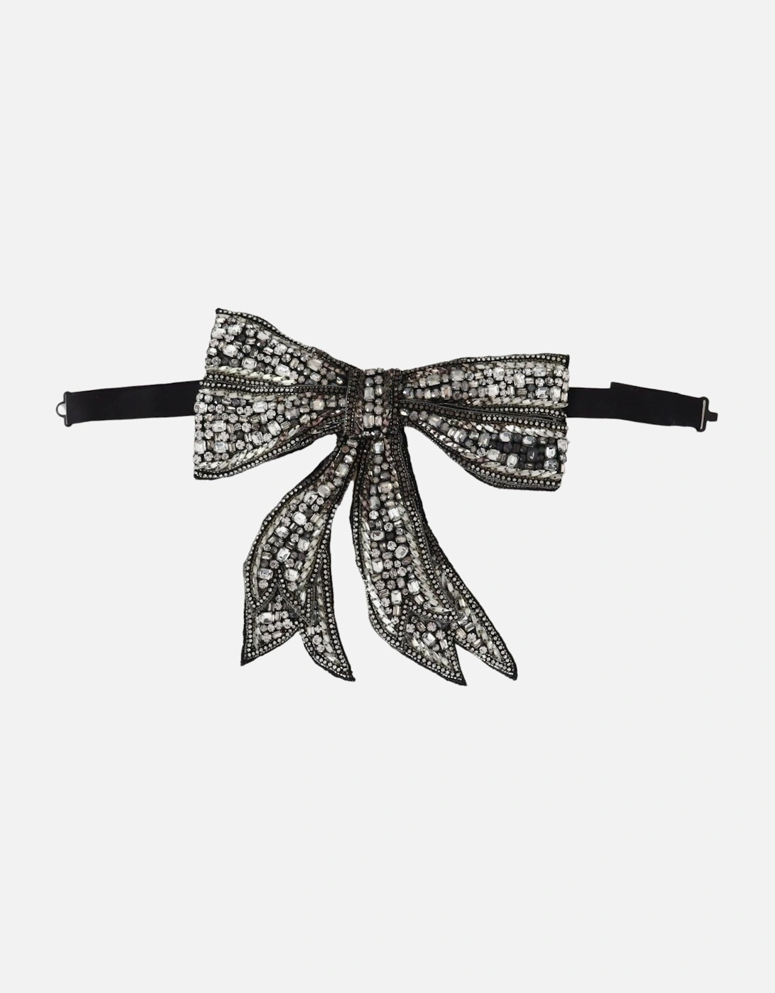 Crystal Bow Tie Rhinestone Bow Women - Silver Miscellaneous, 2 of 1