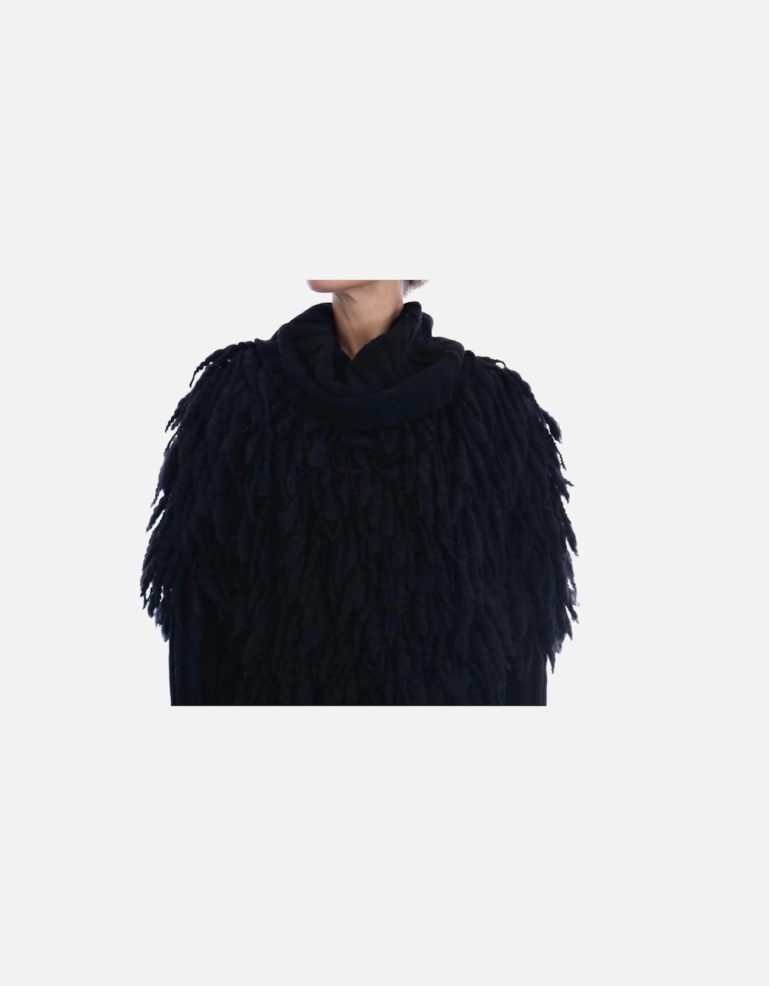 Dolce Gabbana Wool Tunic Sweater Women - Black