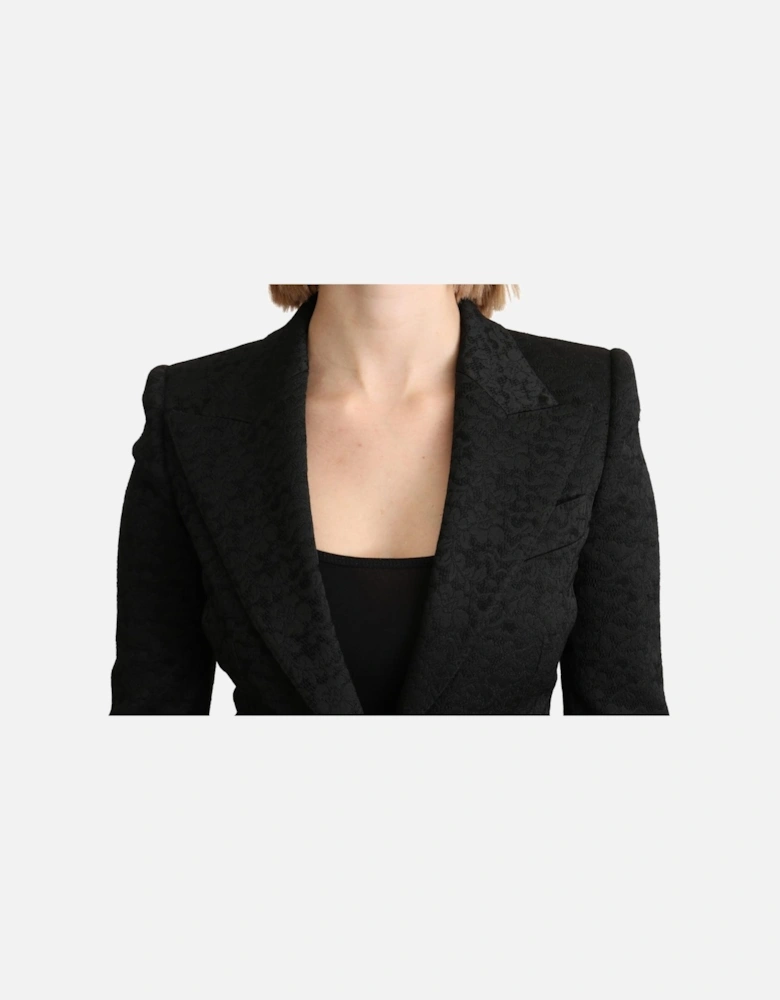 Blazer Tailored Fit Long Sleeves Women - Black Suits