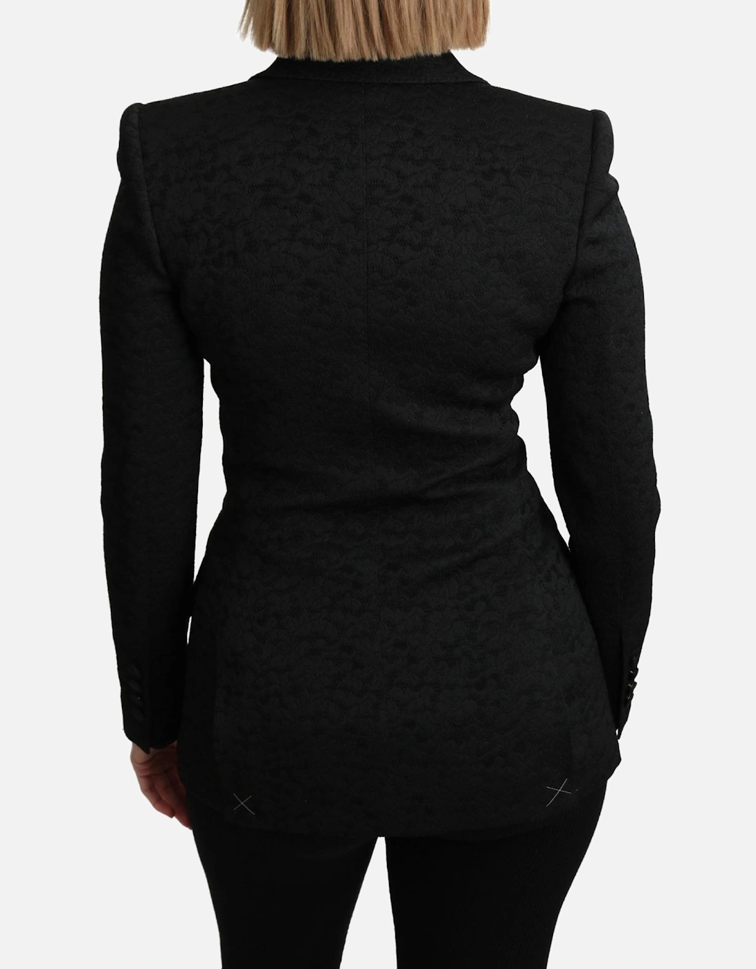 Blazer Tailored Fit Long Sleeves Women - Black Suits