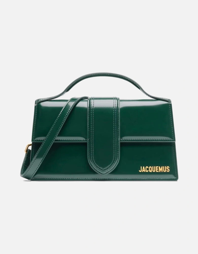 Le Grand Bambino Patent Calfskin Bag with Strap Women - Green