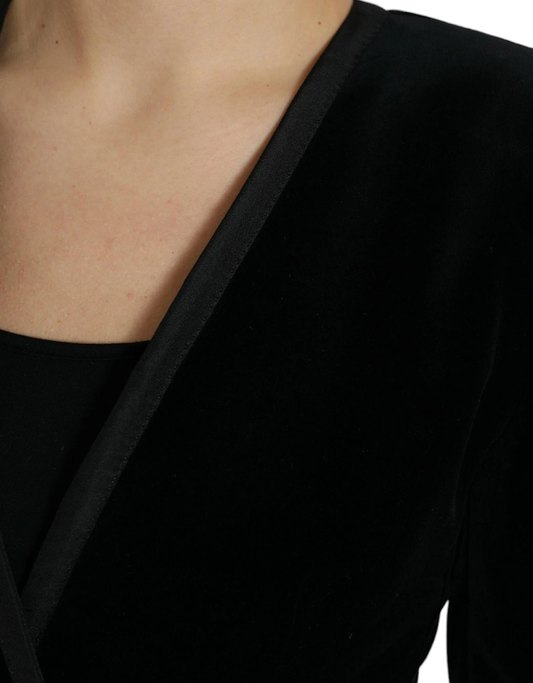 Velvet Blazer Black Women Suits