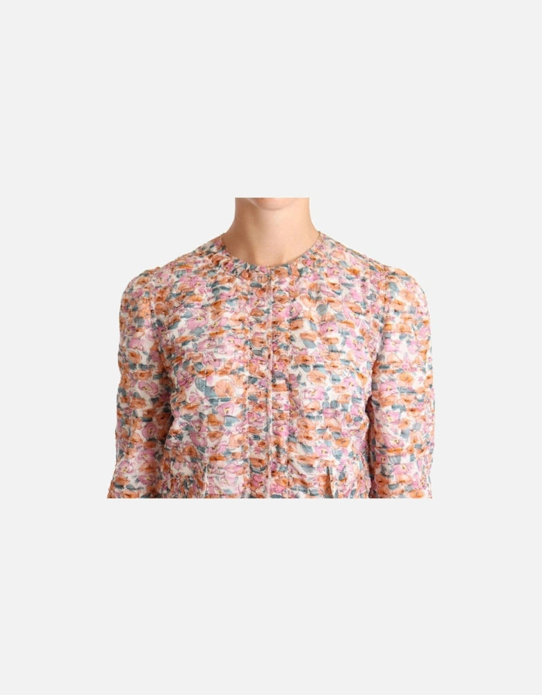 Dolce Gabbana FloralPrint Jacket Long Sleeves Women - Multicolor