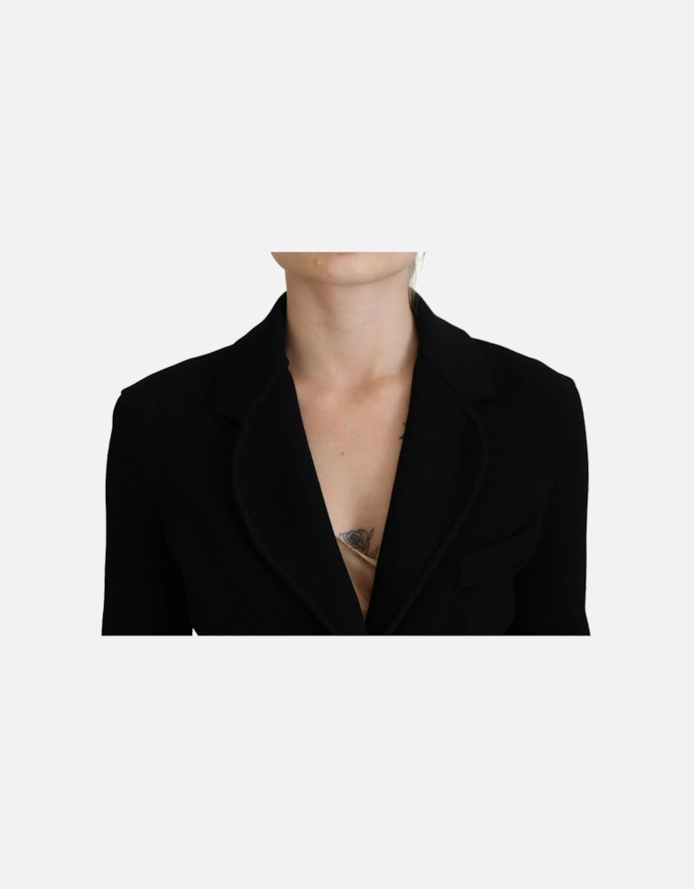 Bell Sleeve Blazer Black JKT3553 Women Suits