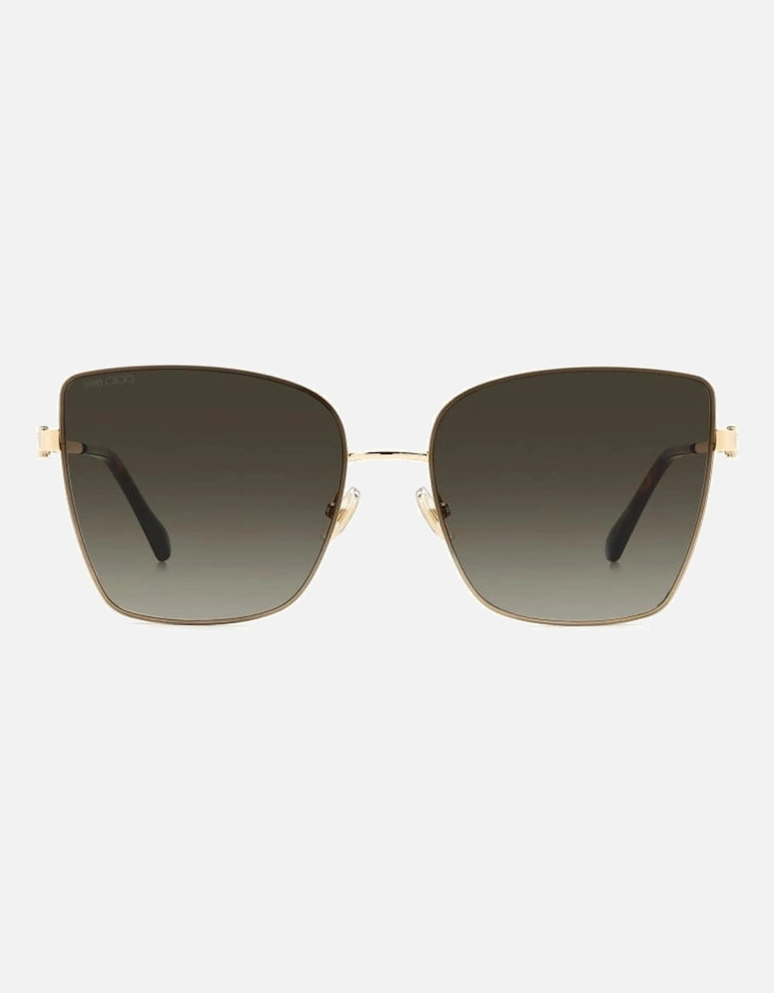 Metal Degraded Category 3 Sunglasses Women - Gold