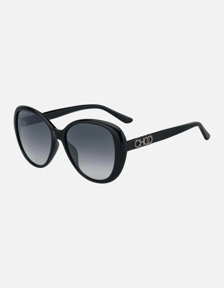 Injected Material UV Protection Sunglasses Women - Black