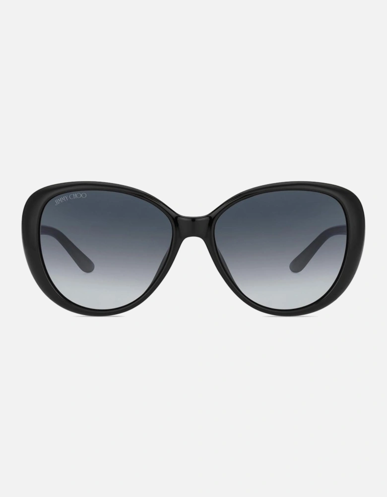 Injected Material UV Protection Sunglasses Women - Black