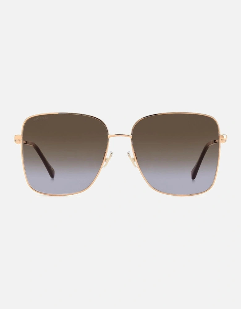 Metal Frame Hester-S Sunglasses Women - Gold