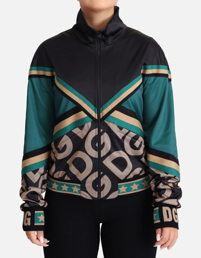 Track Jacket ZipUp DGPattern Men - Black Jackets