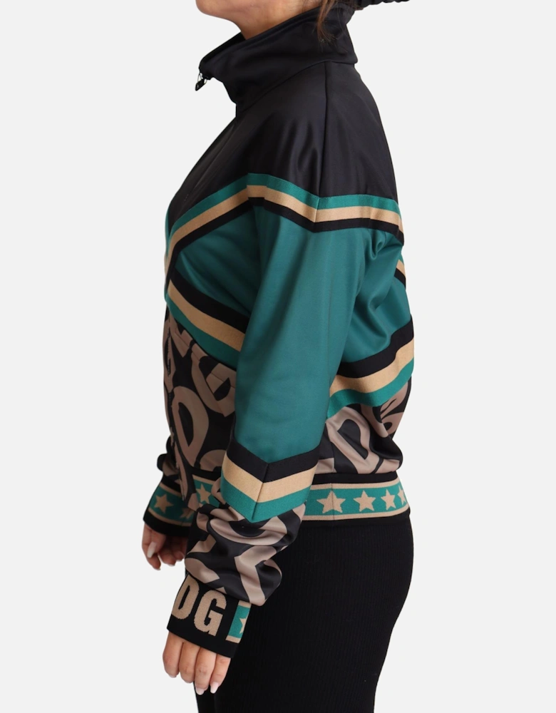 Track Jacket ZipUp DGPattern Men - Black Jackets