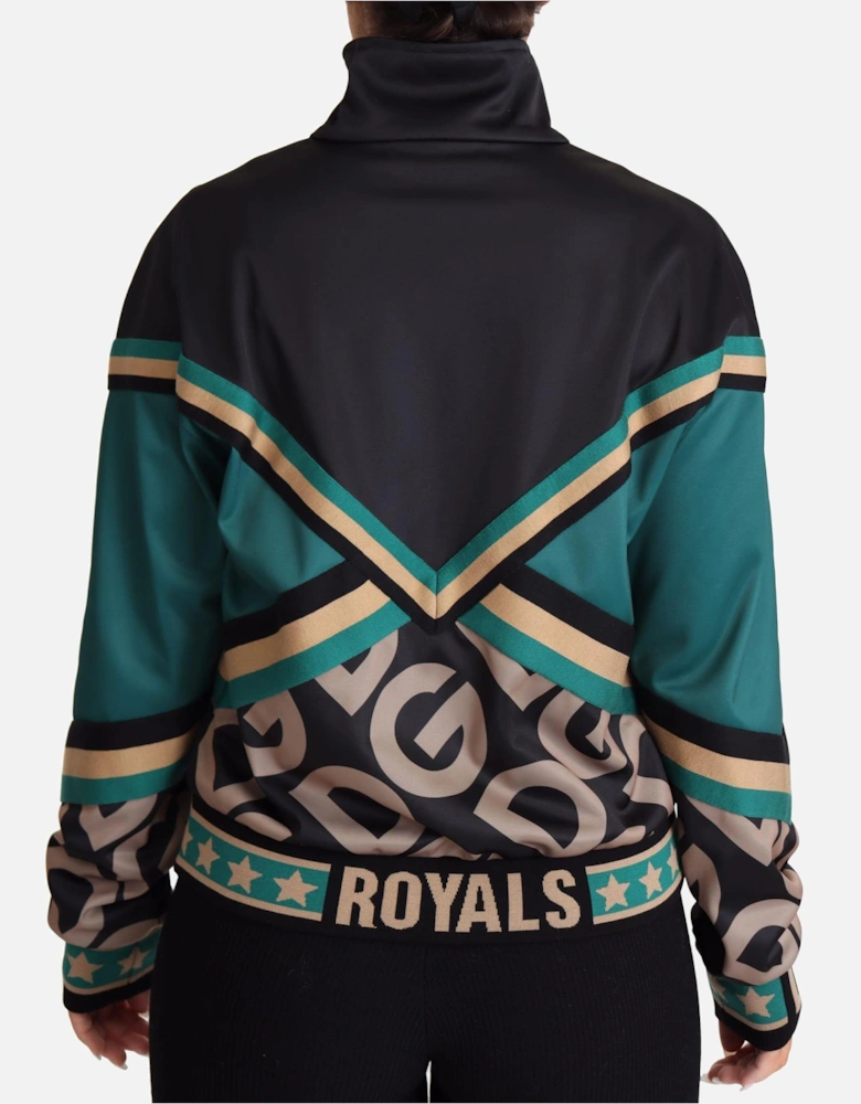 Track Jacket ZipUp DGPattern Men - Black Jackets