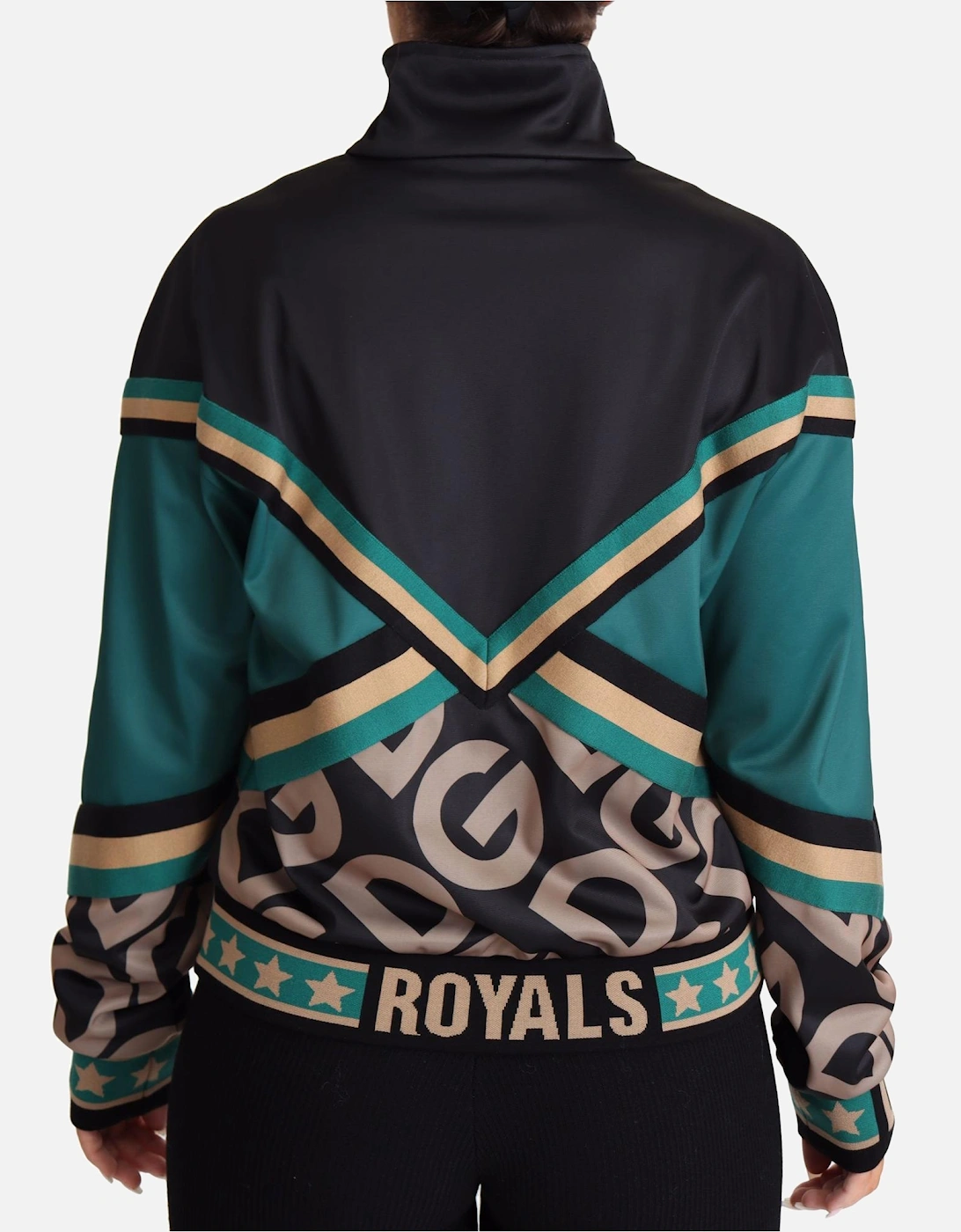 Track Jacket ZipUp DGPattern Men - Black Jackets