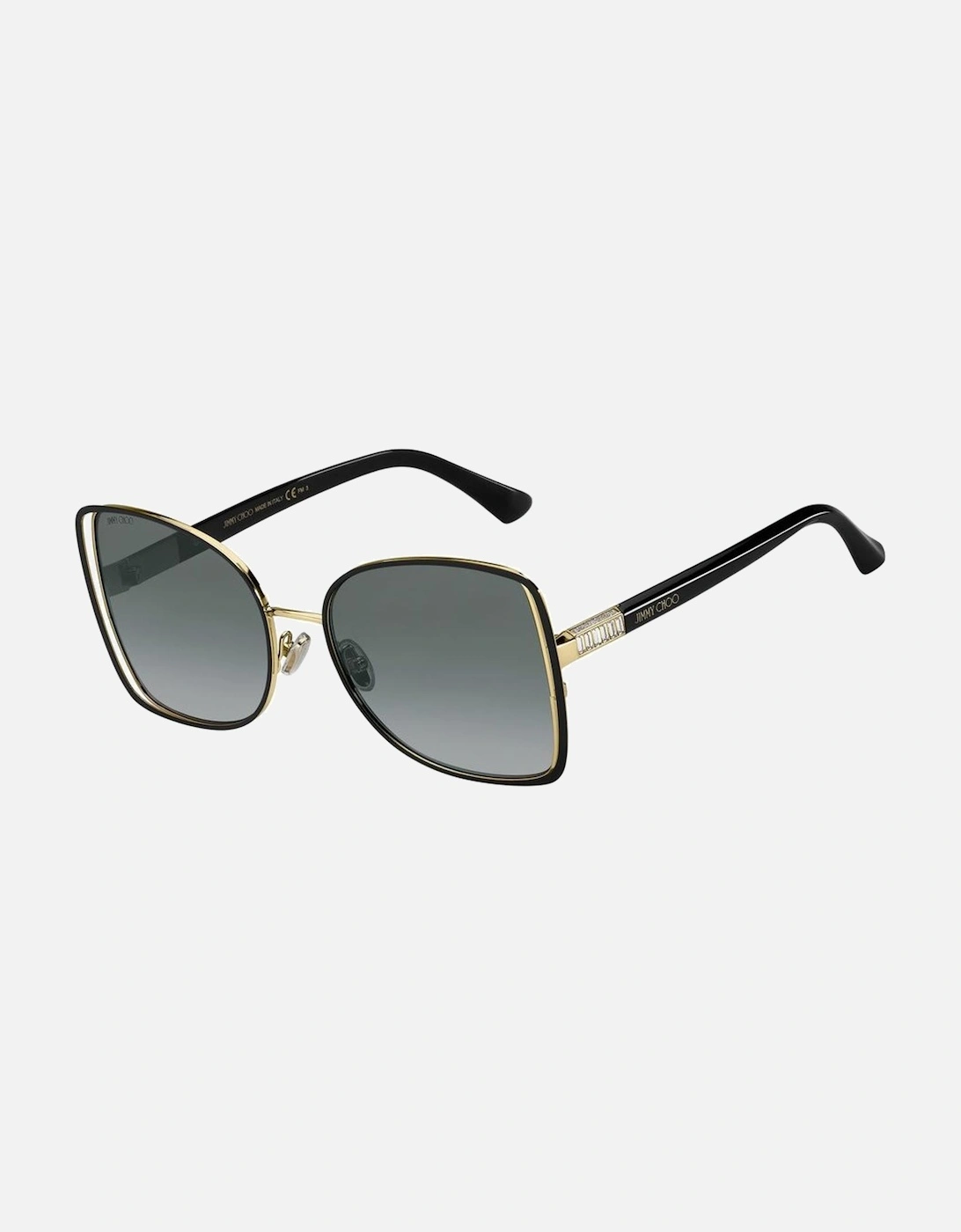 Metal Frame Cat-Eye Sunglasses Women - Bicolor, 4 of 3