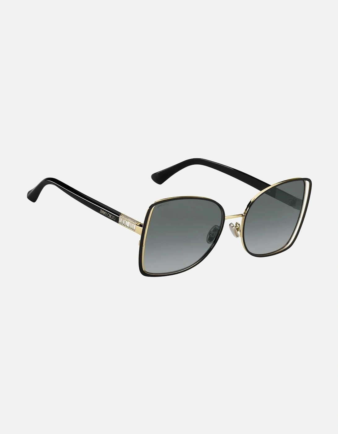 Metal Frame Cat-Eye Sunglasses Women - Bicolor