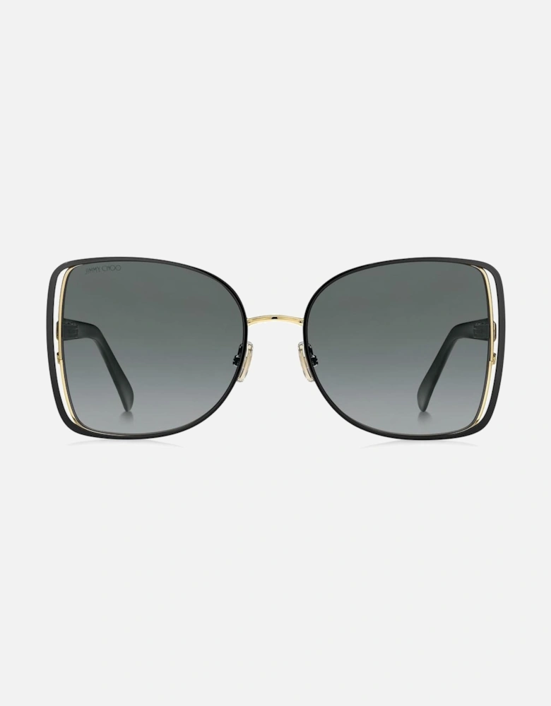 Metal Frame Cat-Eye Sunglasses Women - Bicolor