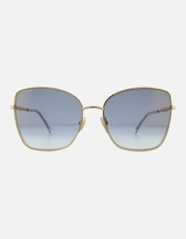 Metal Sunglasses with Mirrored Lenses Women - Multicolor