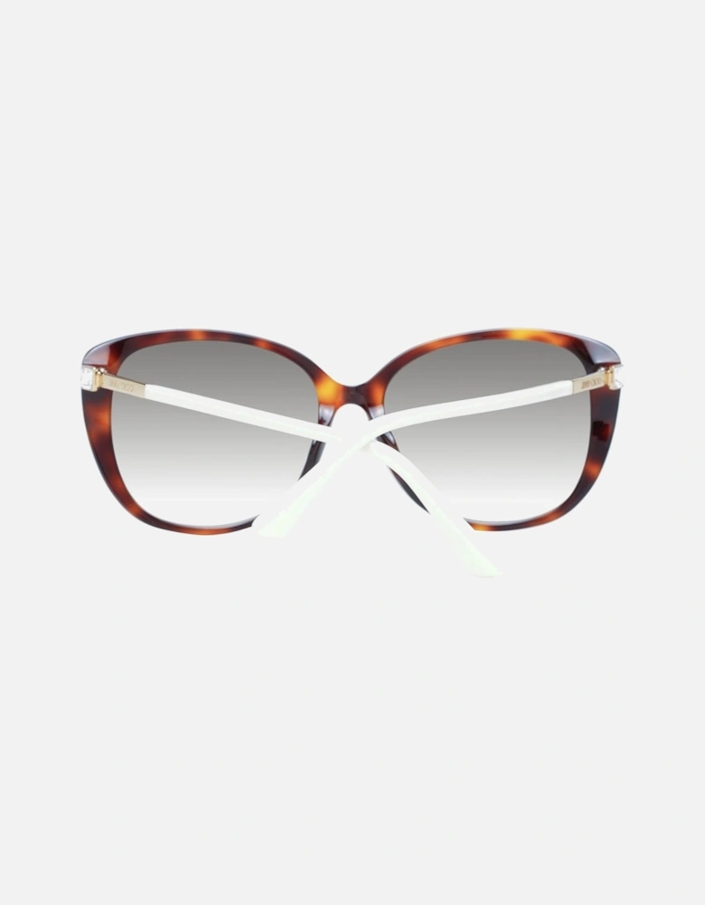 Multicolor Butterfly Sunglasses with Grey Gradient Lenses - Category 3