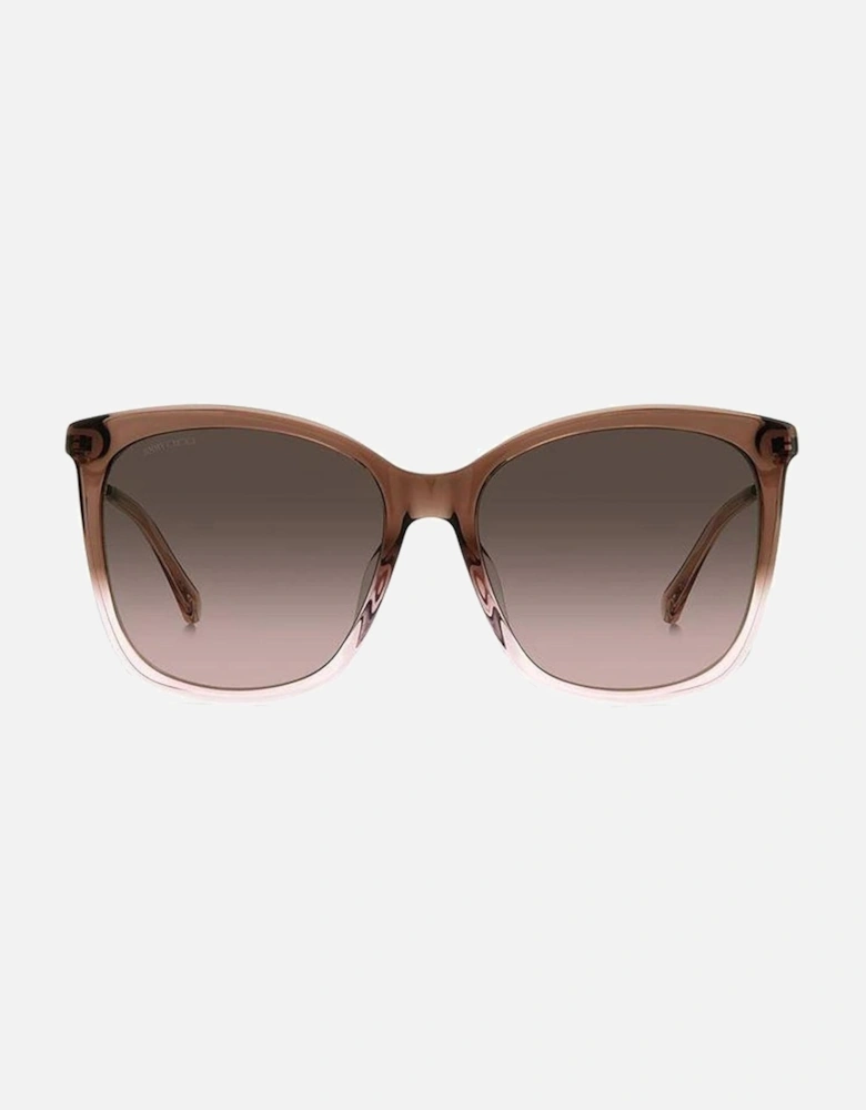 Acetate Cat-Eye Sunglasses Women - Brown