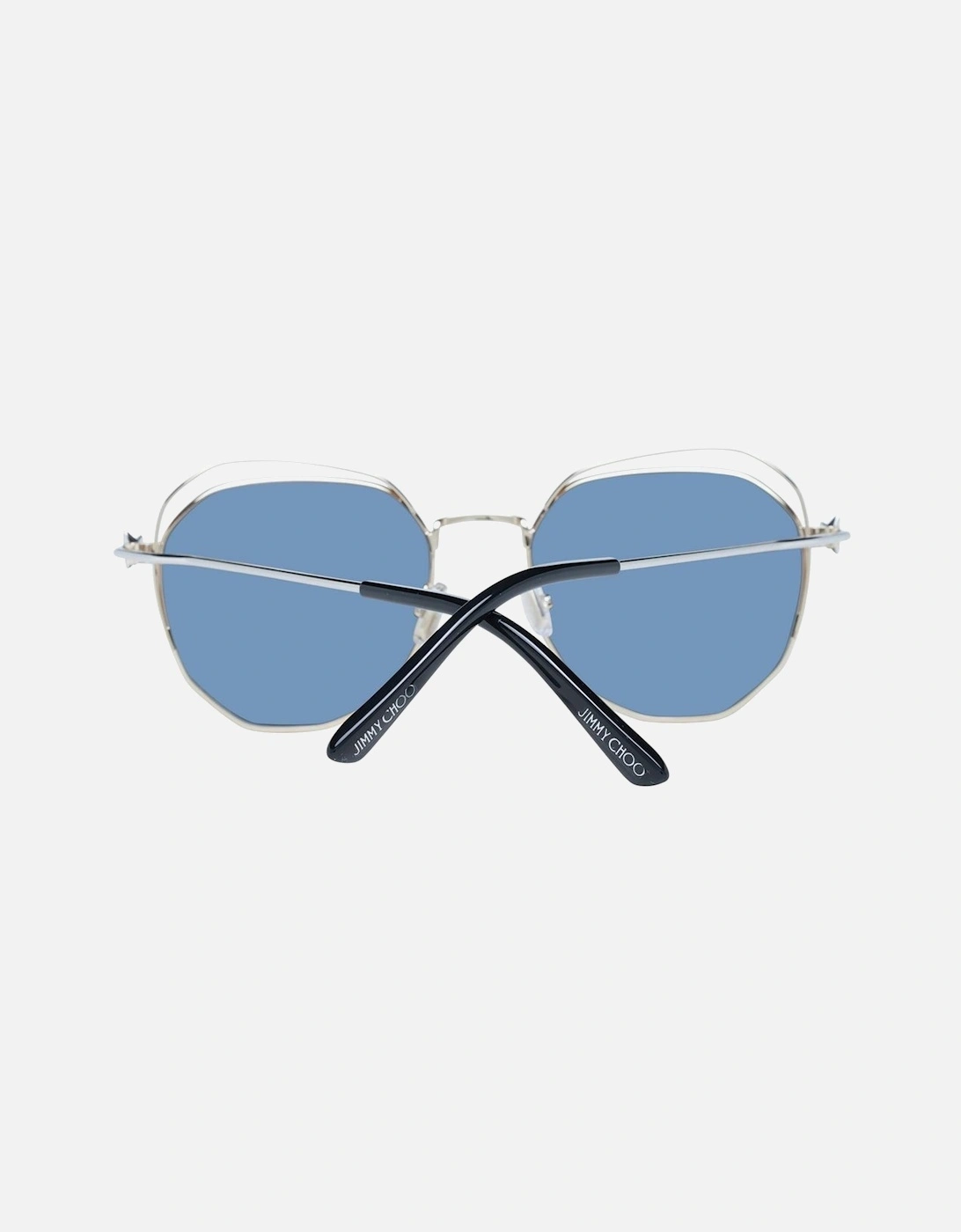 Gold Round Sunglasses with Grey Lenses (Filter Category 3) Women