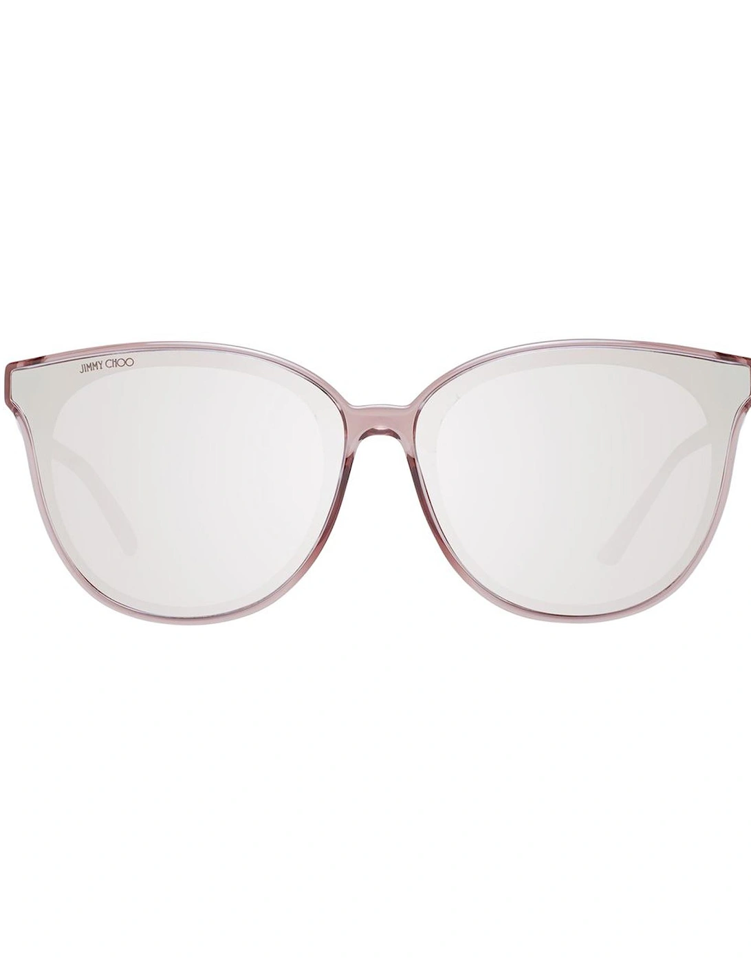 Rose Cat Eye Sunglasses with Mirrored Lenses Unisex - Pink