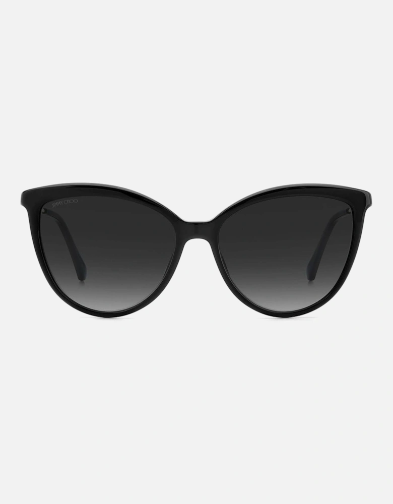Metal Frame Sunglasses Women - Black