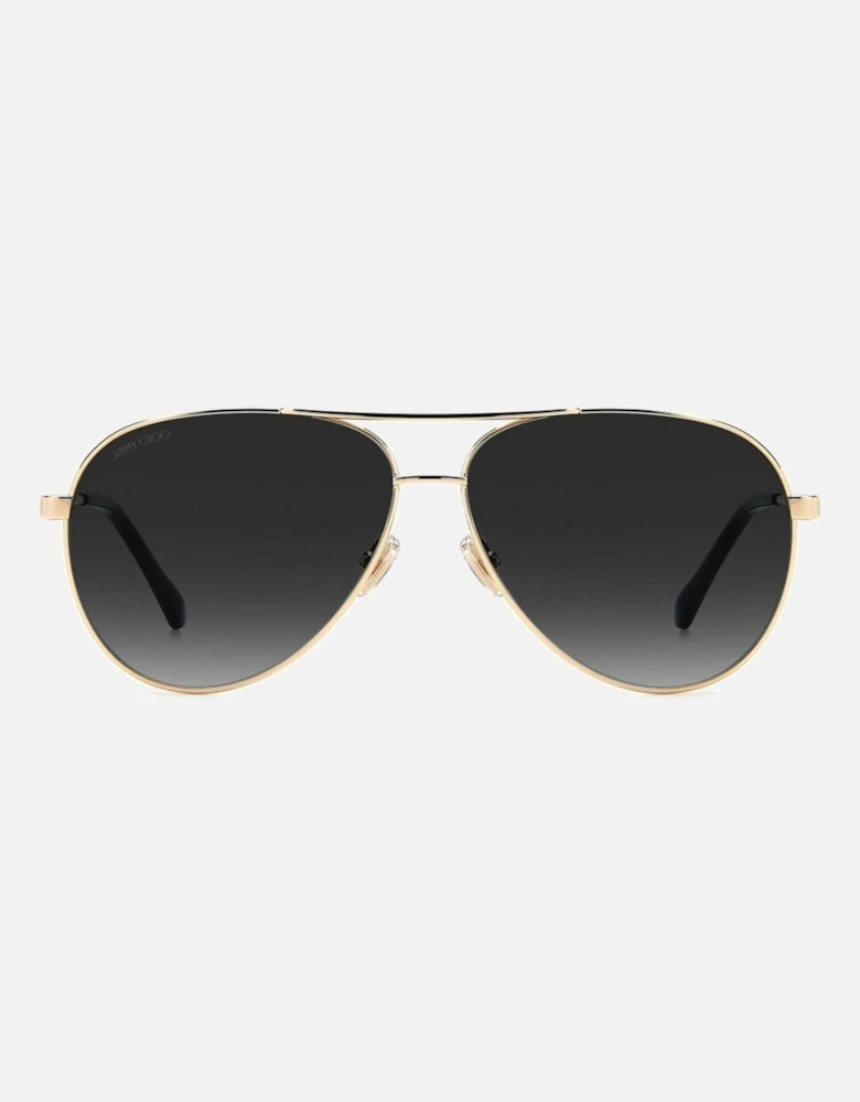 Metal Degraded Category Sunglasses Women - Gold