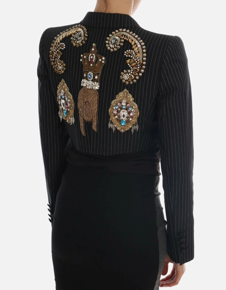 Pinstripe Blazer JKT1118JKT1119 Women - Multicolor Jackets
