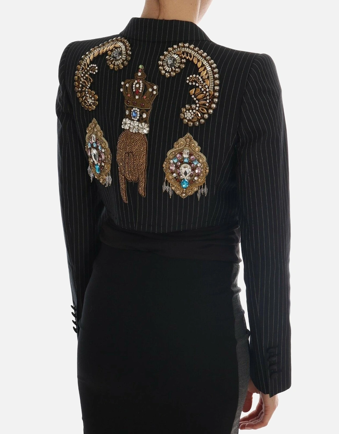 Pinstripe Blazer JKT1118JKT1119 Women - Multicolor Jackets