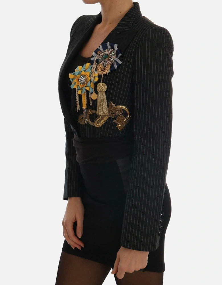 Pinstripe Blazer JKT1118JKT1119 Women - Multicolor Jackets