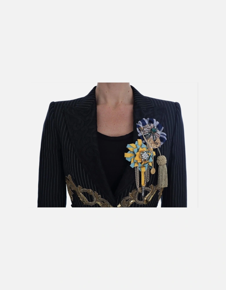 Pinstripe Blazer JKT1118JKT1119 Women - Multicolor Jackets