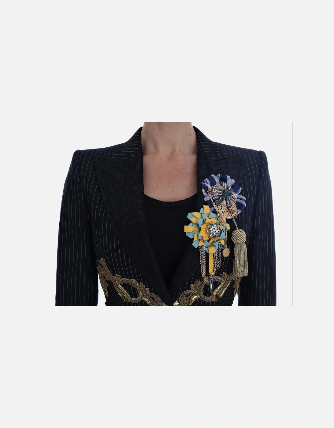 Pinstripe Blazer JKT1118JKT1119 Women - Multicolor Jackets