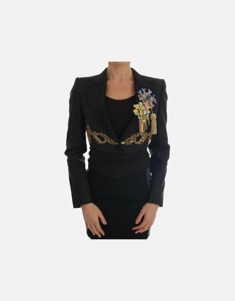 Pinstripe Blazer JKT1118JKT1119 Women - Multicolor Jackets