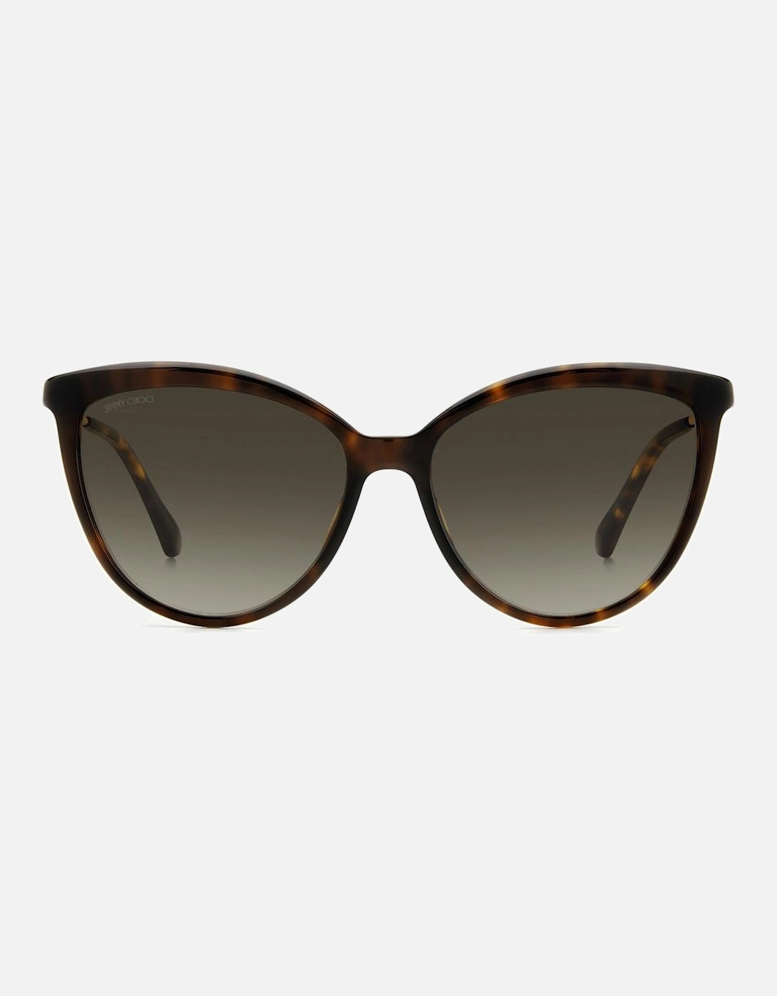 Metal Frame Degraded Category Sunglasses Women - Brown
